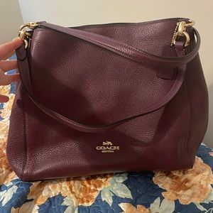 NWT purple Coach purse